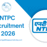 NTPC Recruitment 2026