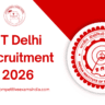 IIT Delhi JRF & SRF Recruitment 2026