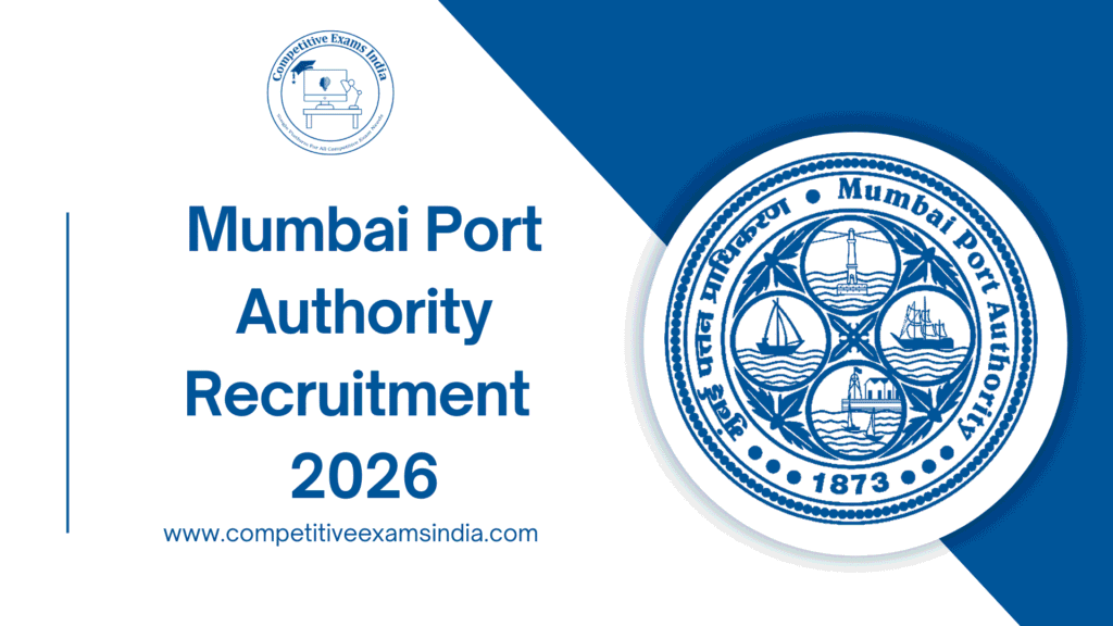 Mumbai Port Authority Recruitment 2026