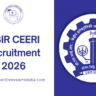 CSIR CEERI Recruitment 2026