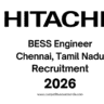 Hitachi BESS Engineer Job Openings in Chennai,