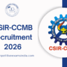 CSIR-CCMB Recruitment 2026
