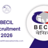 BECIL Recruitment 2026 Notification