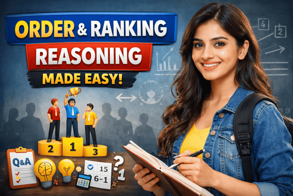 Order Ranking Question Example Order and Ranking Reasoning – Easy Tricks, Examples & Practice Tests