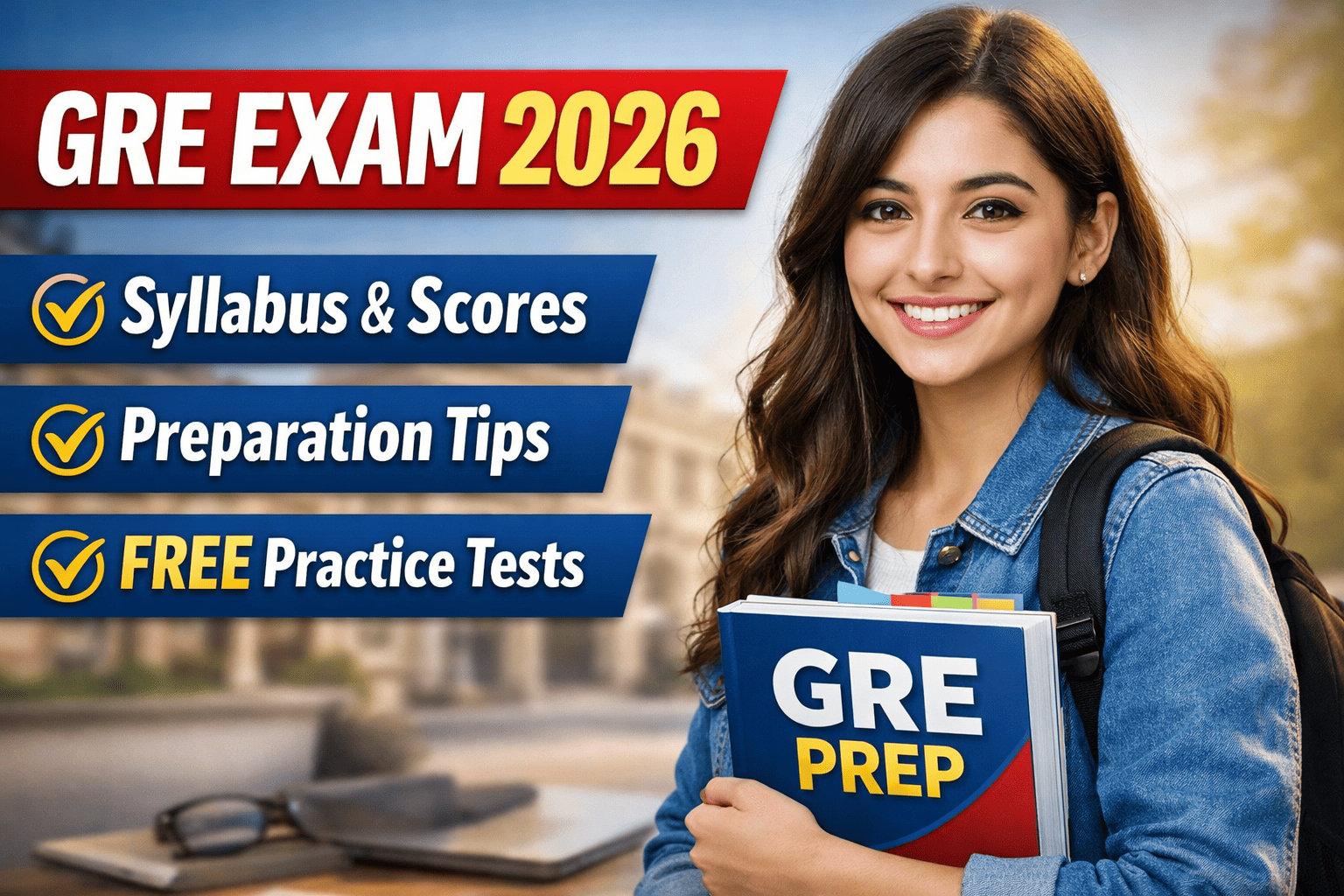 Free GRE Practice Tests 2026 | Free Mocks, Tips and Strategy
