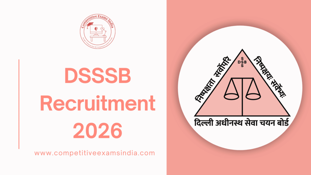DSSSB Recruitment 2026 Notification
