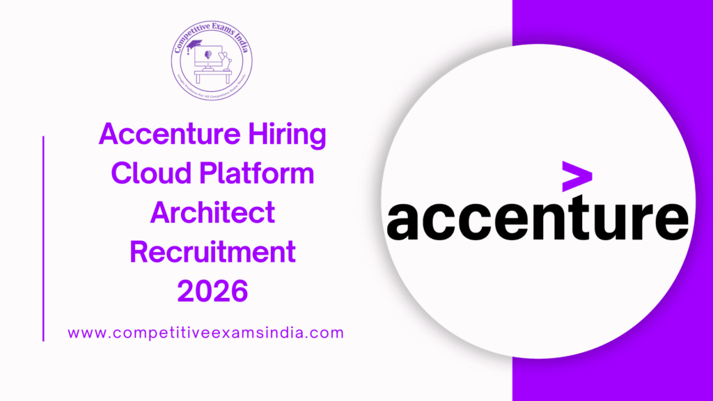 Accenture Hiring Cloud Platform Architect
