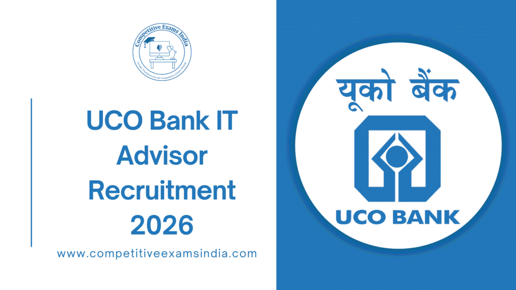 UCO Bank IT Advisor Recruitment 2026