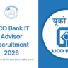UCO Bank IT Advisor Recruitment 2026