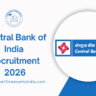 Central Bank of India Recruitment 2026 Notification