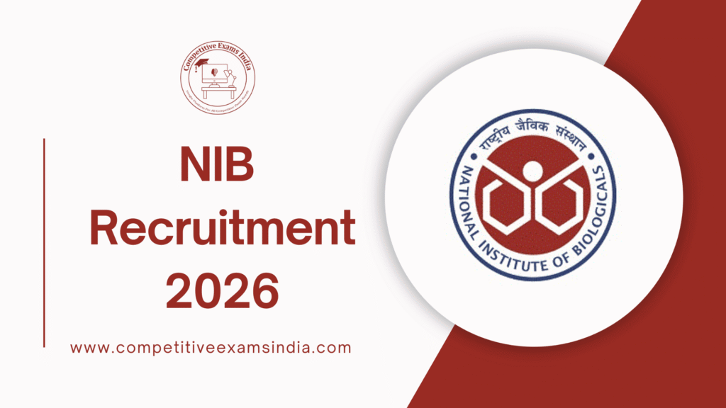 NIB Recruitment 2026