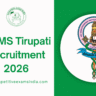 SVIMS Tirupati Recruitment 2026