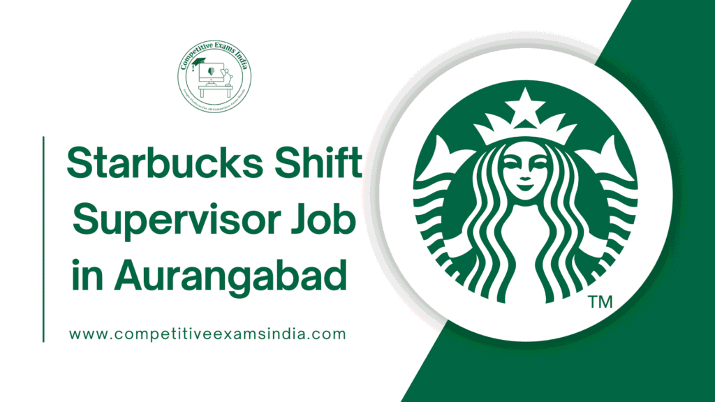 Starbucks Shift Supervisor Job