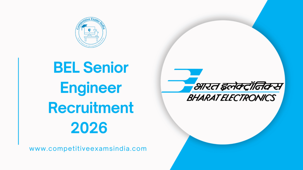 BEL Senior Engineer Recruitment 2026