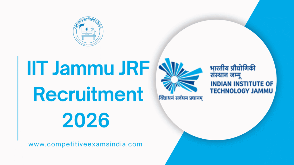 IIT Jammu Recruitment 2026