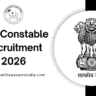 SSF Constable Recruitment 2026