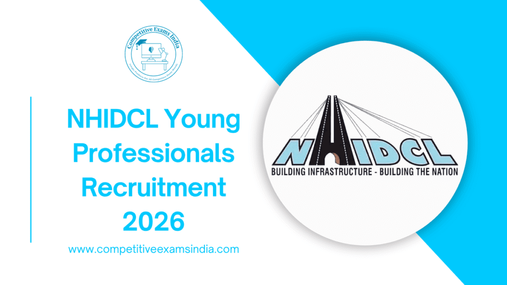 NHIDCL Young Professionals Recruitment 2026