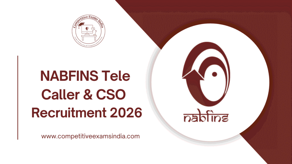 NABFINS Tele Caller & CSO Recruitment 2026