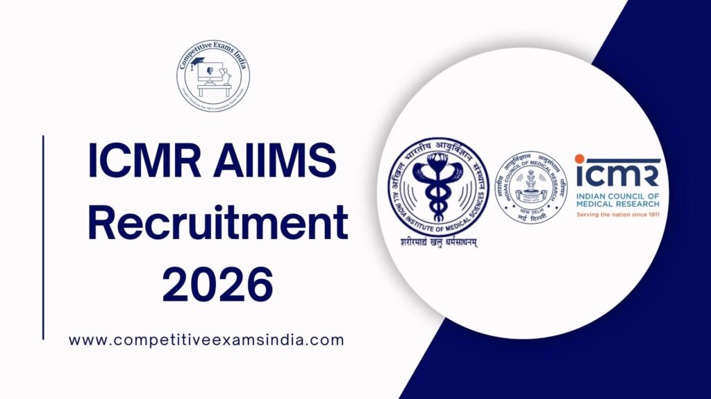 ICMR AIIMS Recruitment 2026