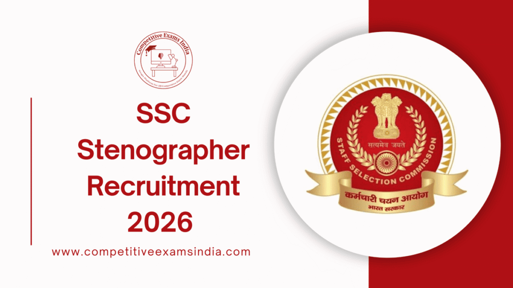 SSC Stenographer Recruitment 2026 Notification Out | SSC Grade C & D ...