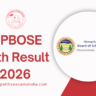 HPBOSE 12th Result 2026