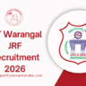 NIT Warangal JRF Notification 2026 Out