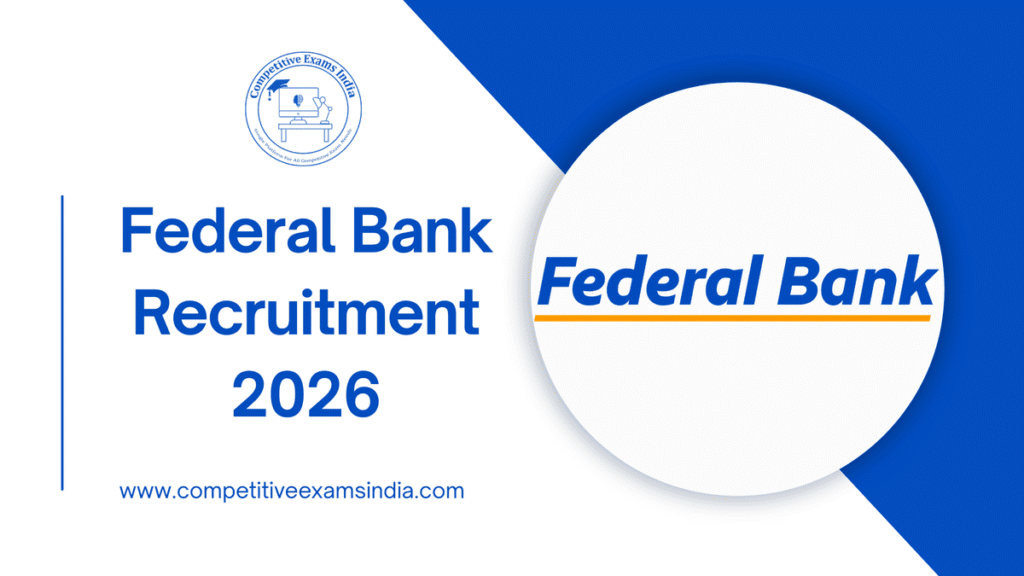 Federal Bank Recruitment 2026